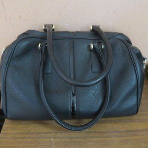 New Without Tag Italian Leather Black Bag Marina Rinaldi